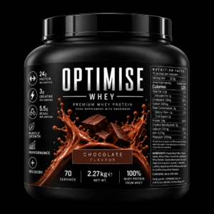 Optimise Chocolate Whey Protein Tub 2.27kg